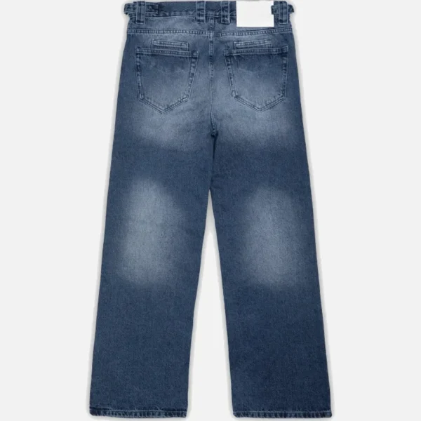 Vicinity Stone Washed Denim Jeans Blau (1)