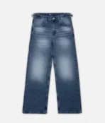 Vicinity Stone Washed Denim Jeans Blau (2)